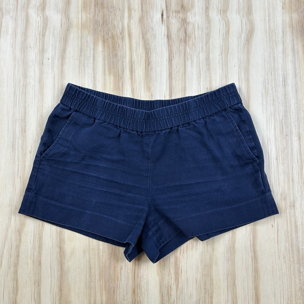 J.Crew Women's Size 4 Cotton Pull On Shorts 30x3 Elastic Waist Casual